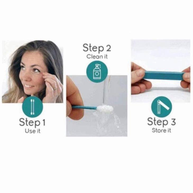 Reusable Silicone Swabs