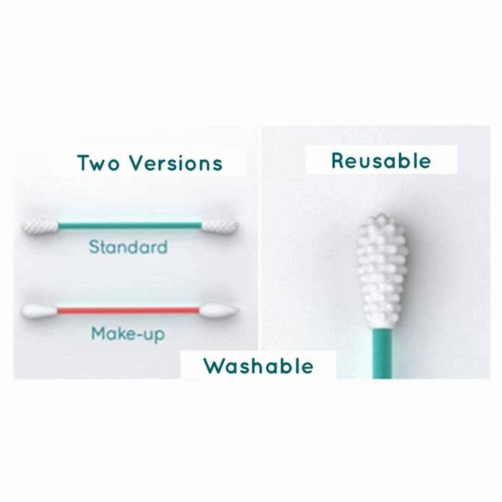 Reusable Silicone Swabs